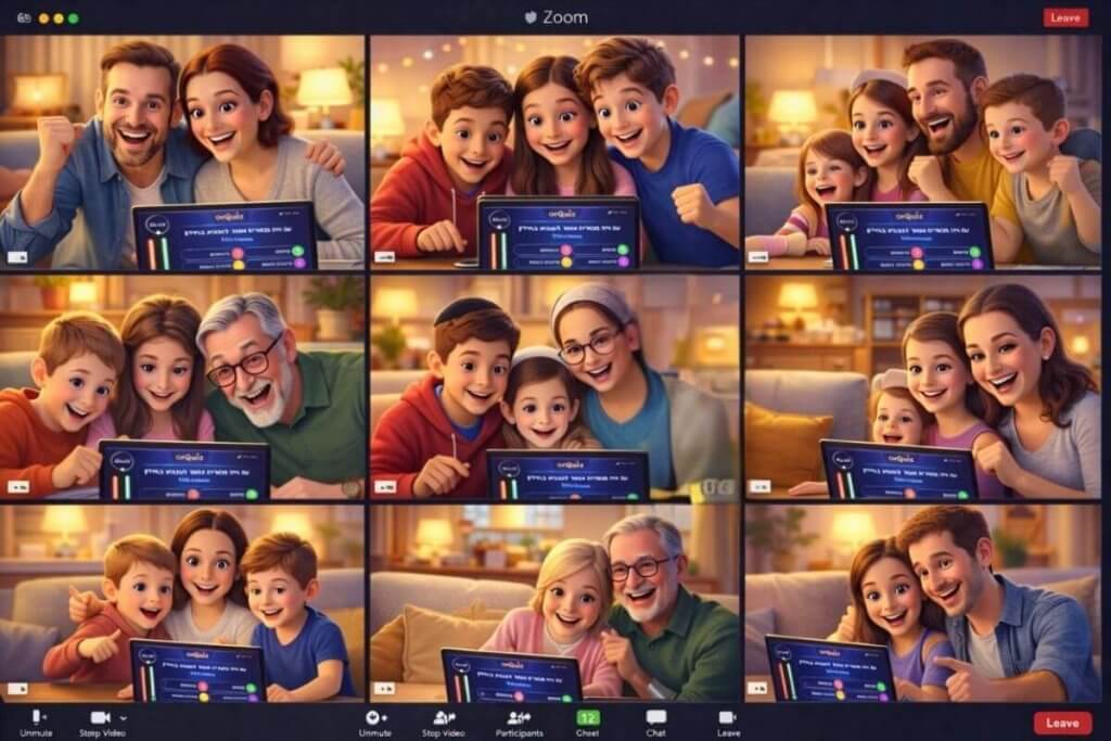 חידון אונליין בזום לקהילה - פעילות קהילתית מהבית