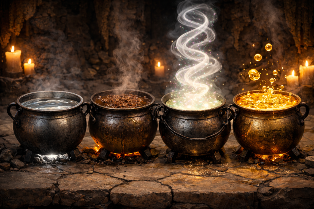 תמונה שהוקרנה בחידון על הארי פוטר