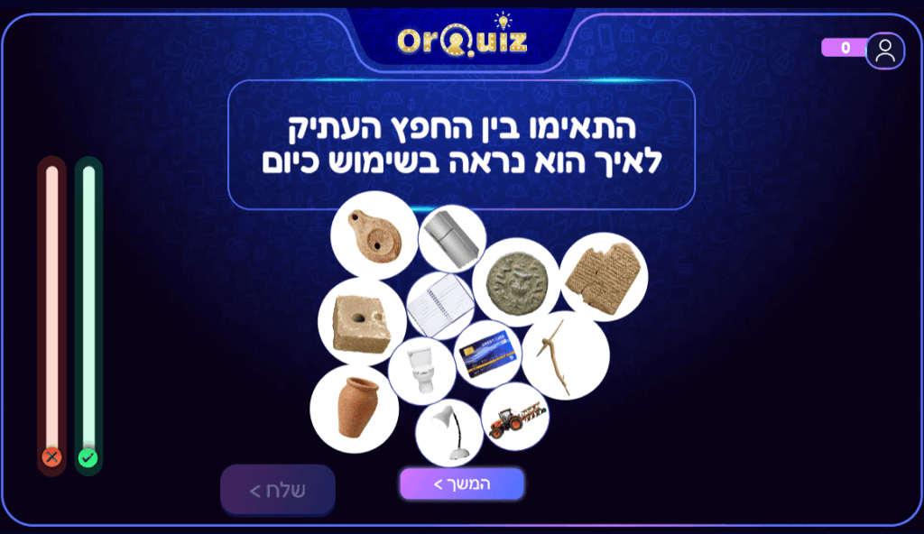 חיבור זוגות בחידון טלוויזיה OrQuiz