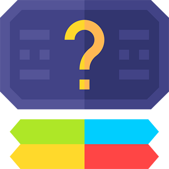 משחק טריוויה אינטראקטיבי - משחק שלטים - חידון קליקרים