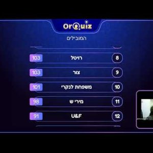 חידון חורף - עונות השנה