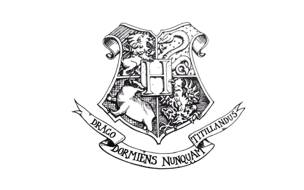 סמל הוגוורטס שלא נכנס לחידון על הארי פוטר