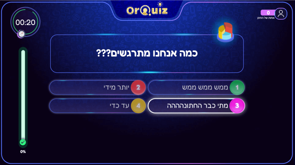 שאלת סקר לפתיחה