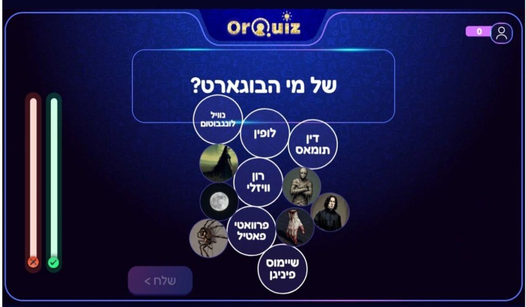 שאלת חיבור זוגות מהחידון על הארי פוטר